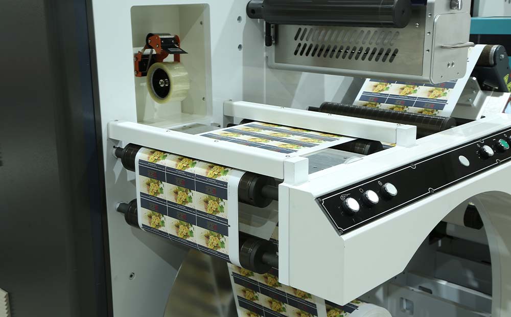 Flexo print+flexo die cutting