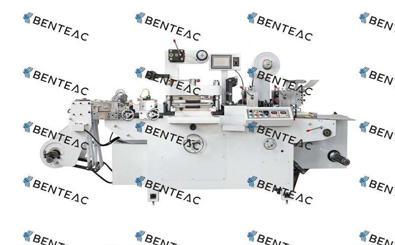 The working principle of self-adhesive die cutting machine